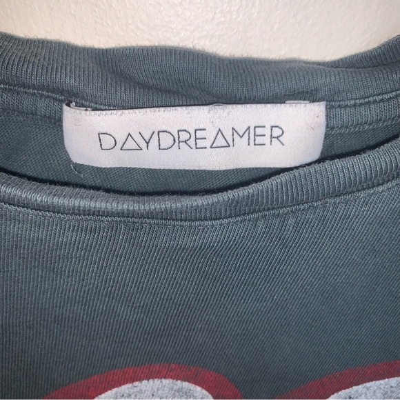 Daydreamer Rolling Stones Flocked Leopard Tongue Tour Tee M - Picture 7 of 11